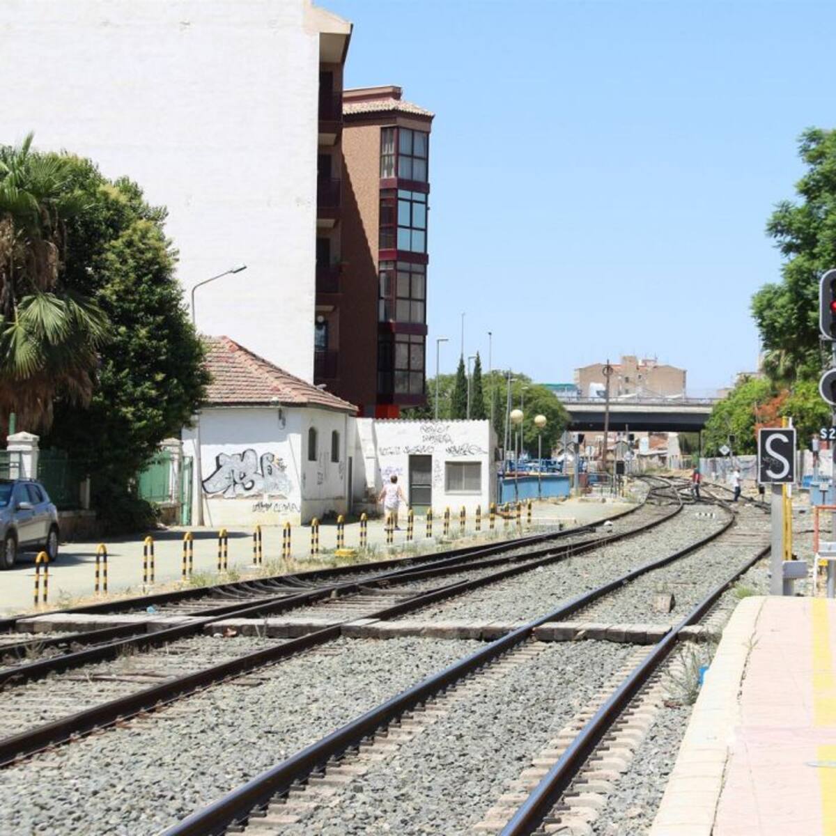 La CARM critica la paralización de las obras de soterramiento desde la estación del Carmen a Nonduermas