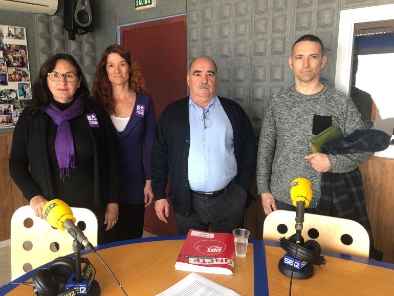 Los representantes sindicales han estado en Hoy por Hoy