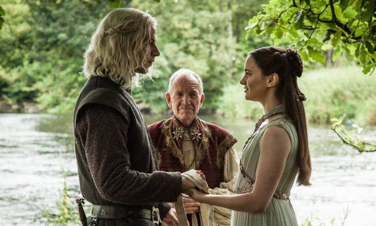 La boda de Rhaegar Targaryen y Lyanna Stark en &#039;Juego de tronos&#039;