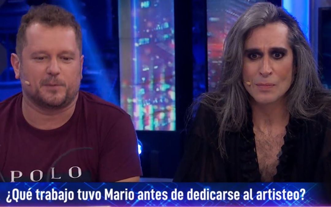 El Monaguillo y Mario Vaquerizo en El Hormiguero.