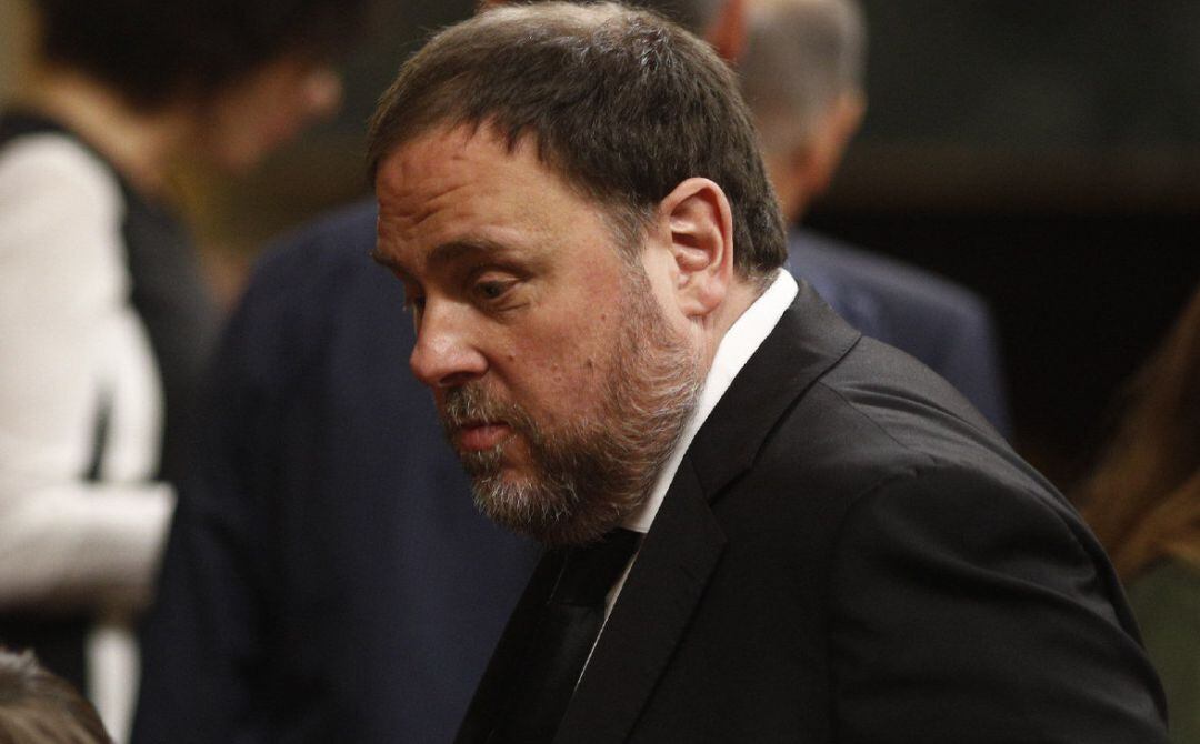 Imagen e archivo del ex-vicepresident de la Generalitat, Oriol Junqueras (ERC)