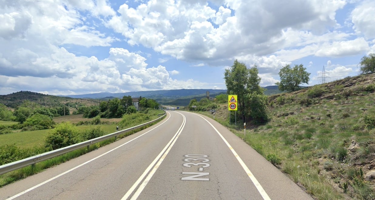 Carretera La Nave en Huesca