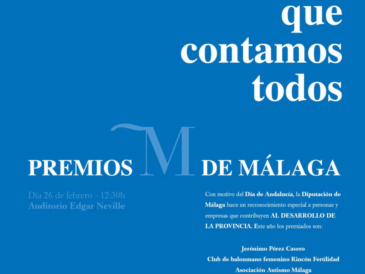El Rincón Fertilidad reconocido con los premios M de Málaga
