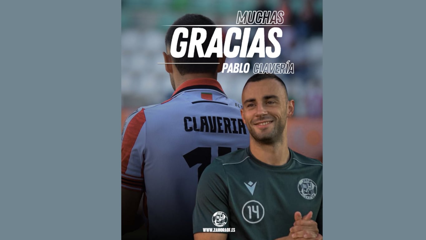 Pablo Clavería deja el Zamora CF