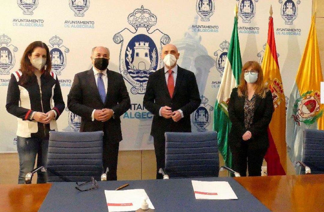 Firma Convenio Ayuntamiento de Algeciras- Fundación Cepsa.