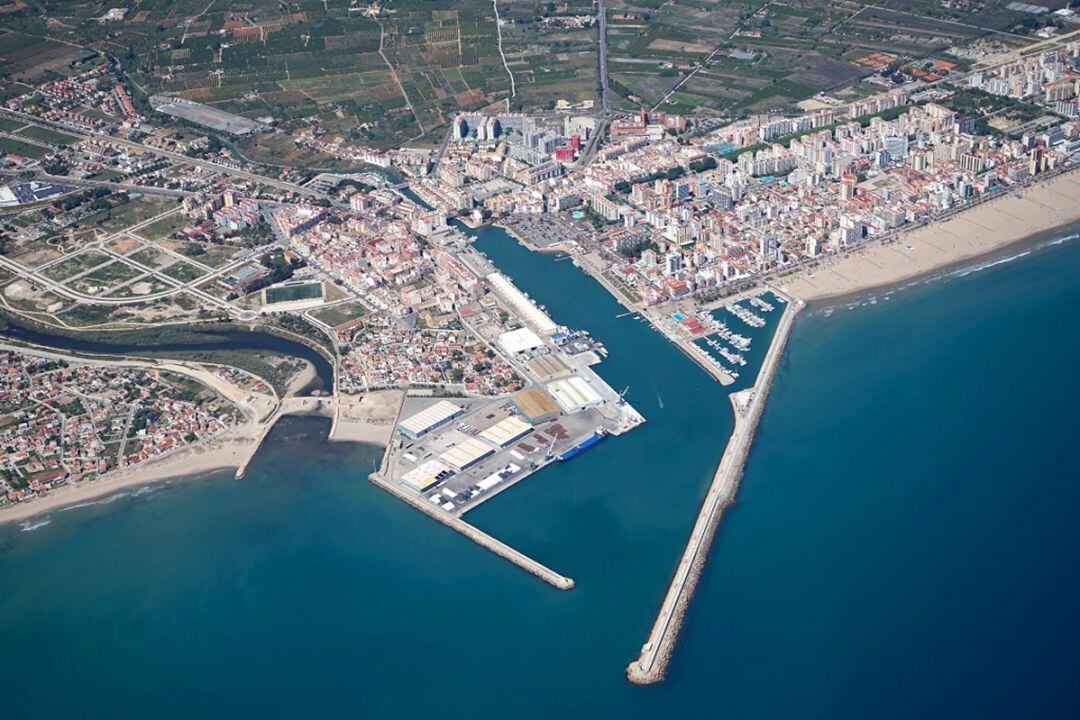 Panorámica del Puerto de Gandia 