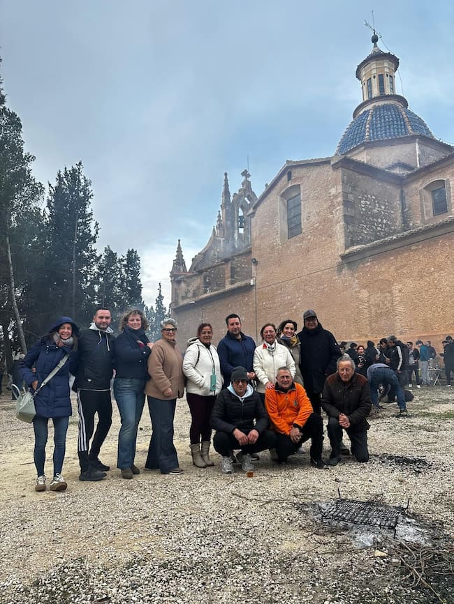 Concejales del PP en el concurso de gachamigas