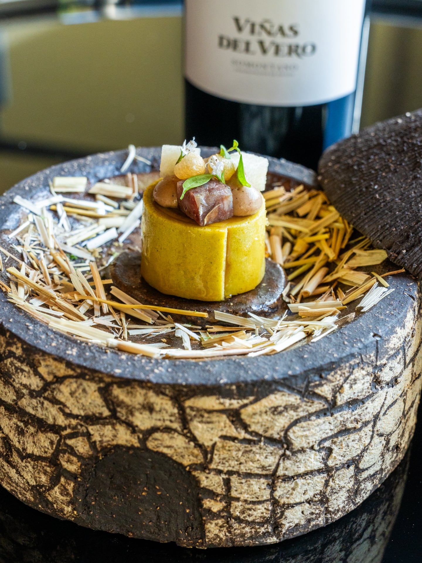 Tapa del Restaurante Lavedán que participa en el concurso de Tapas y Pinchos de Madrid Fusión