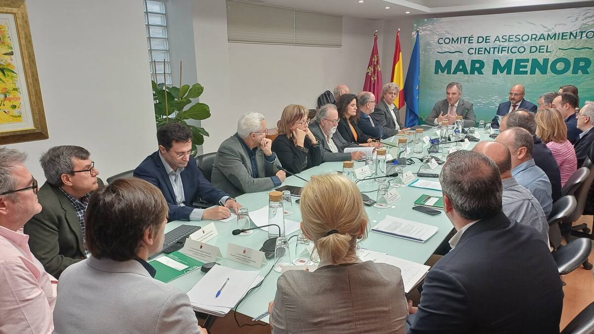 21 personas integran desde hoy el Comité Científico del Mar Menor, que estará presidido por el Catedrático de la UMU, Ángel Pérez Ruzafa