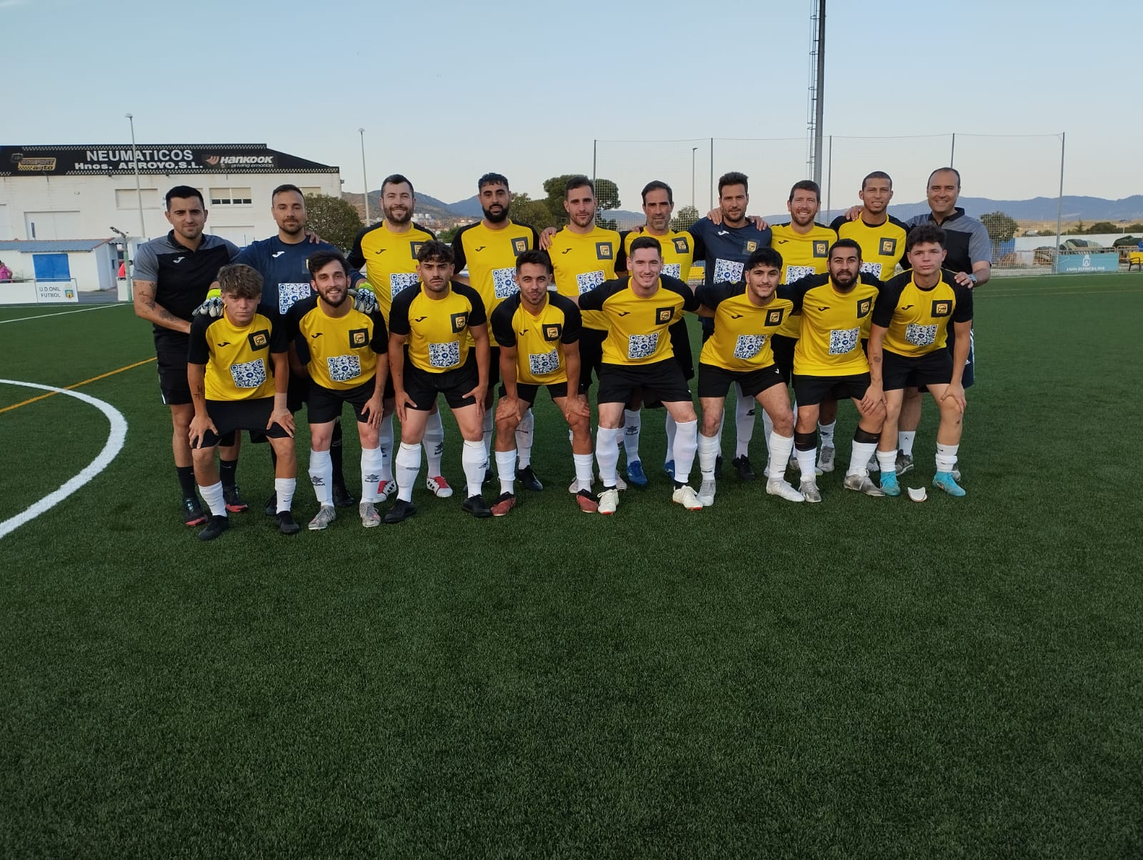 Equipo de Villena en la Copa de San Pedro