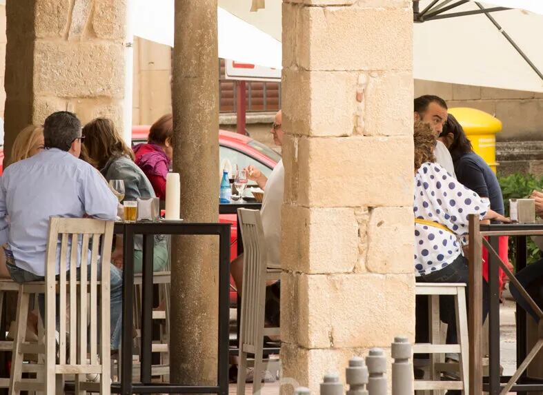 Imagen de la terraza del establecimiento