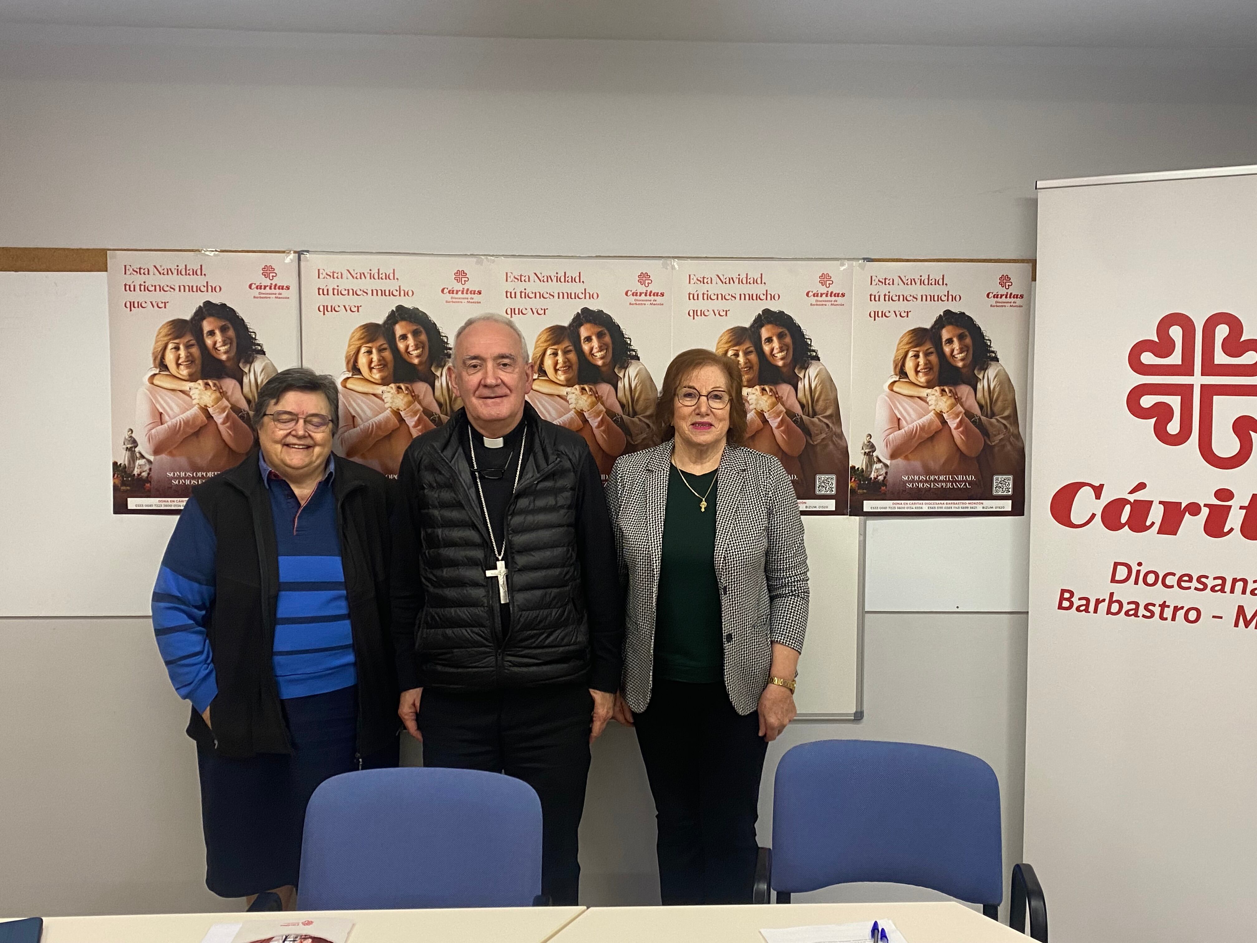 Presentación de la campaña de Navidad de Cáritas