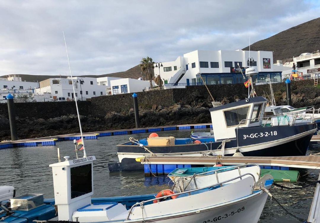 Puerto de Órzola, en el municipio lanzaroteño de Haría.