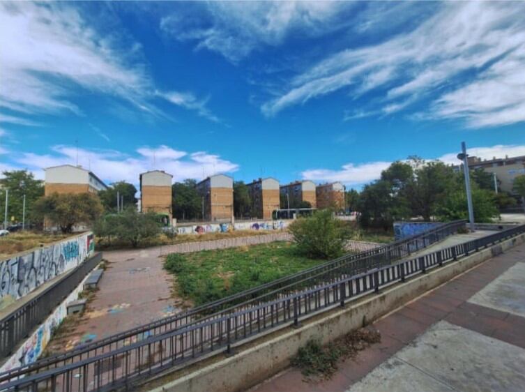 Solar donde estuvo ubicada parte de la cárcel de Zuera