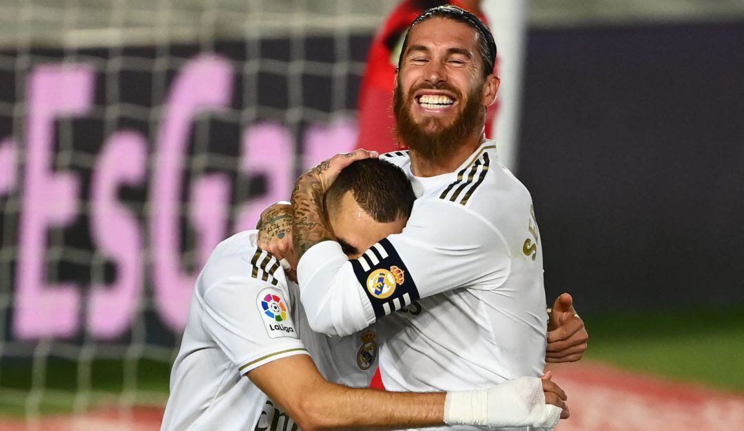 Benzema y Sergio Ramos.
