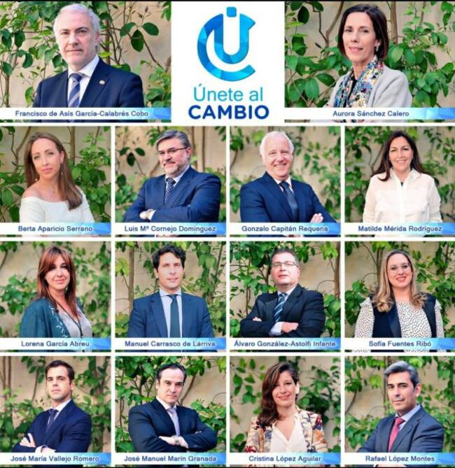La candidatura de Francisco García Calabrés al Colegio de Abogados de Córdoba