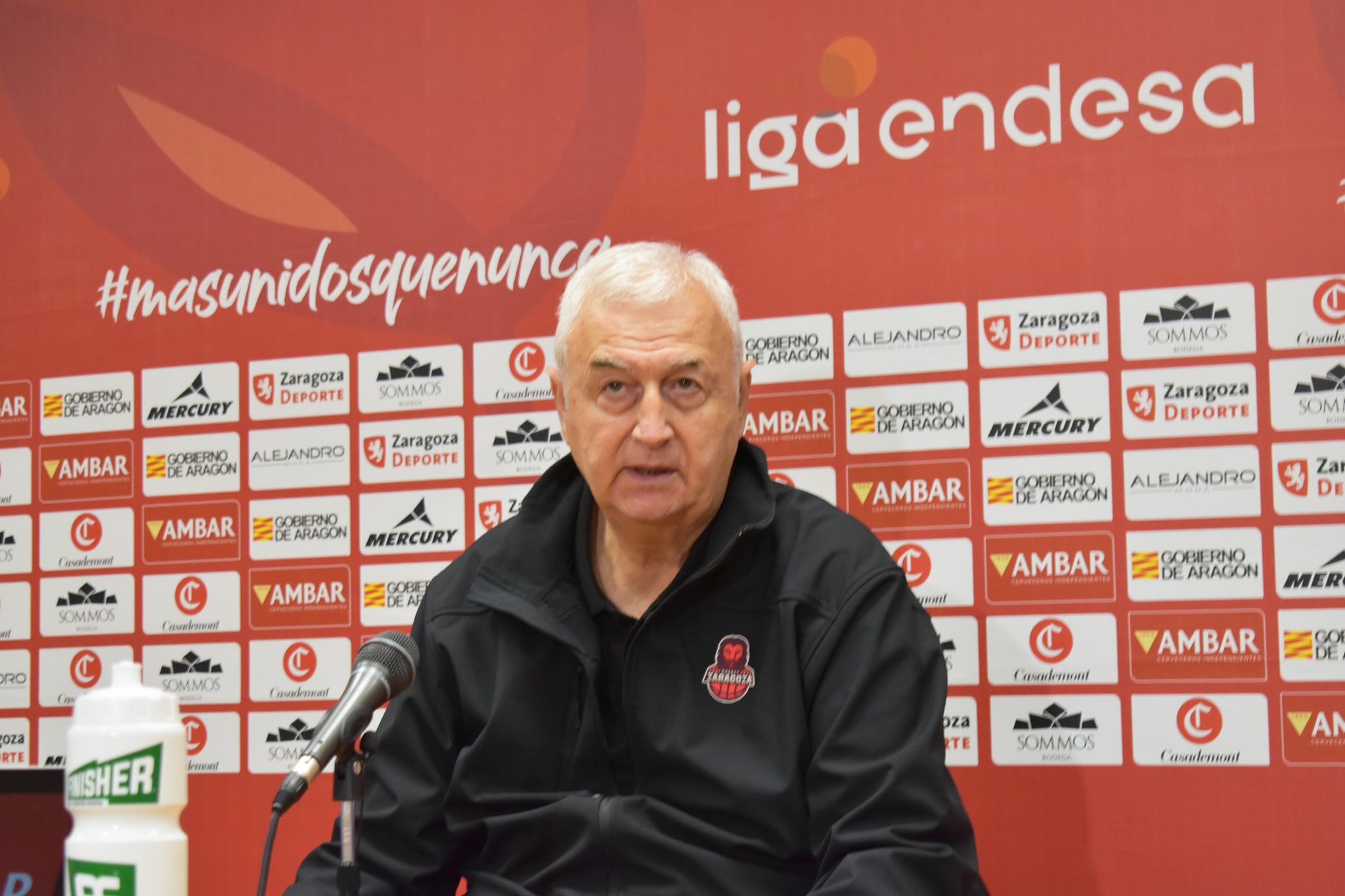 Dragan Sakota durante su presentación como entrenador de Casademont