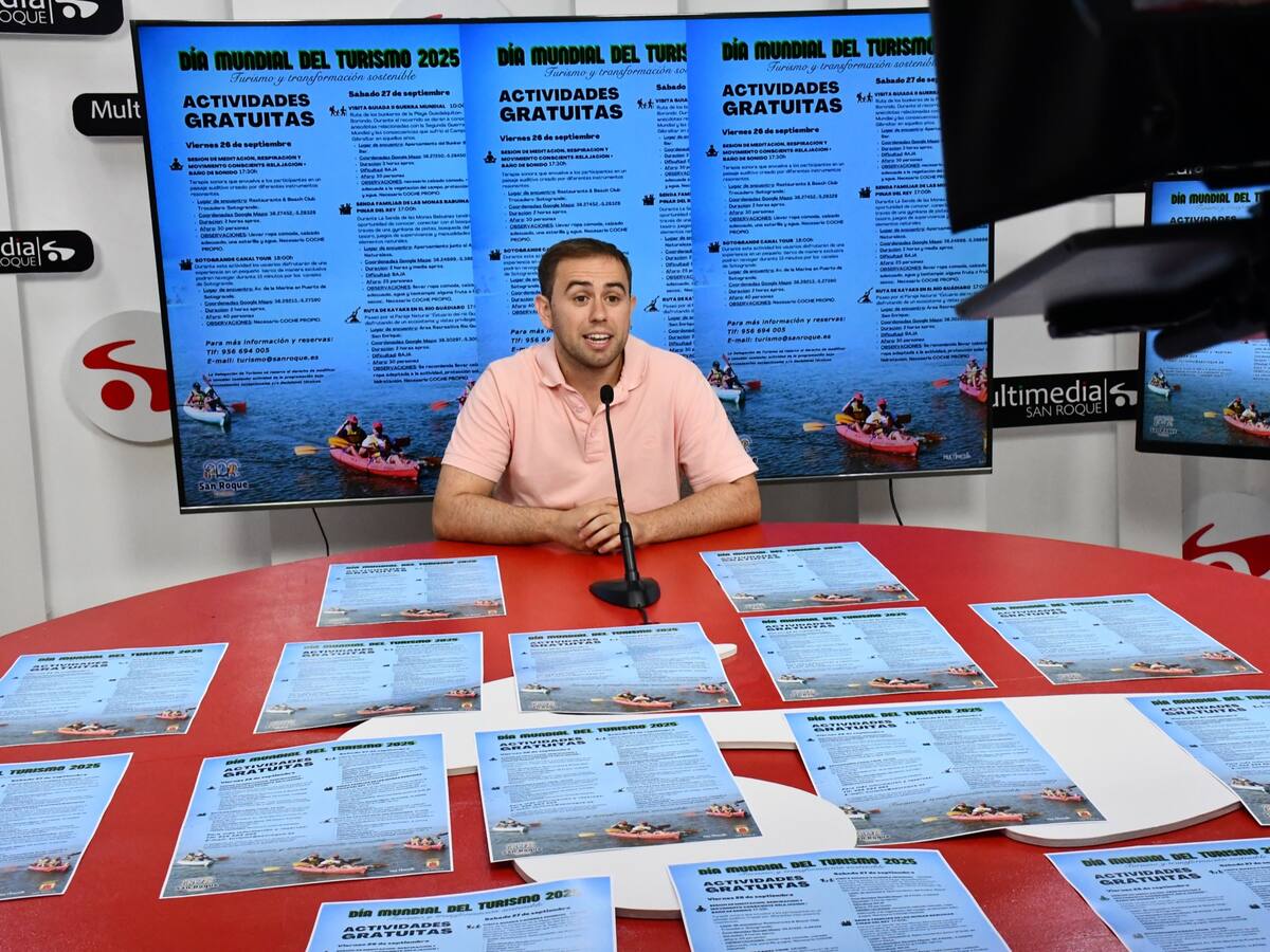 San Roque diseña una amplia agenda para celebrar el Día Mundial del Turismo