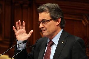 El President de la Generalitat al Parlament, en la seva intervenció al ple monogràfic sobre les retallades