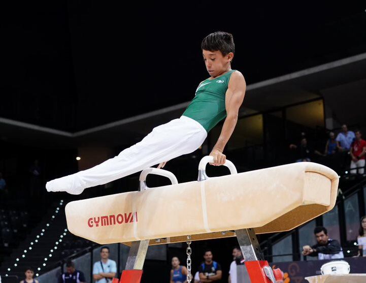 Asier Aparicio Zorrilla, el campeón nacional de Gimnasia Artística de Bustarviejo