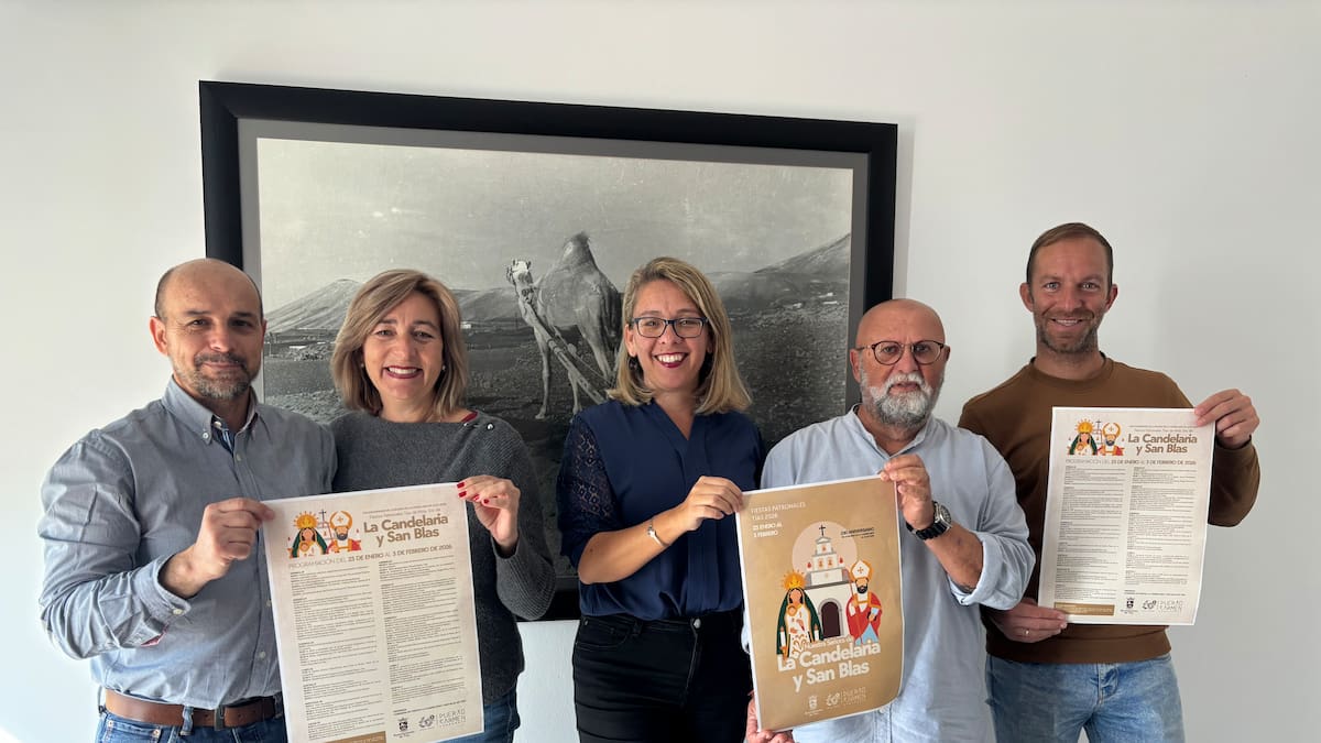 Tías celebra las fiestas de la Candelaria y San Blas 2026 con más de 50 actos y el 230 aniversario de su Parroquia