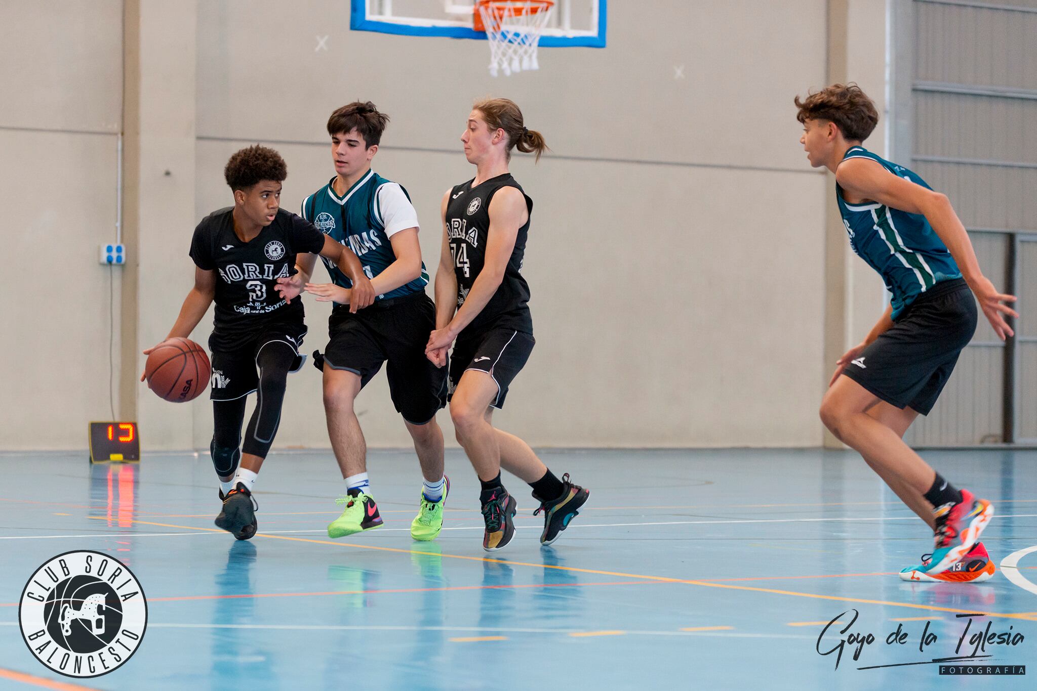 Los cadetes del CSB Caja Rural de Soria C cuajaron un gran partido ante Las Contiendas de Valladolid.