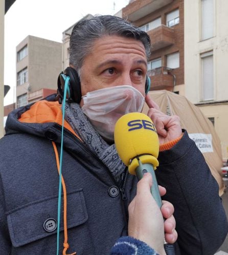 García Albiol respondiendo a las preguntas de Àngels Barceló