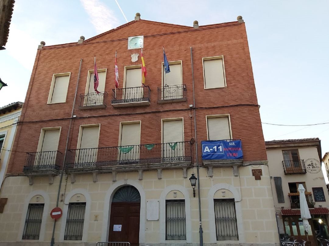 El Ayuntamiento de Peñafiel.