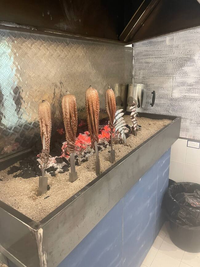 Espetos en El Pescaico