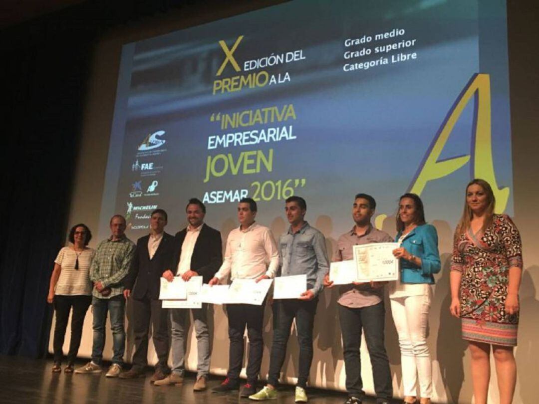 Entrega de premios en la X Edición