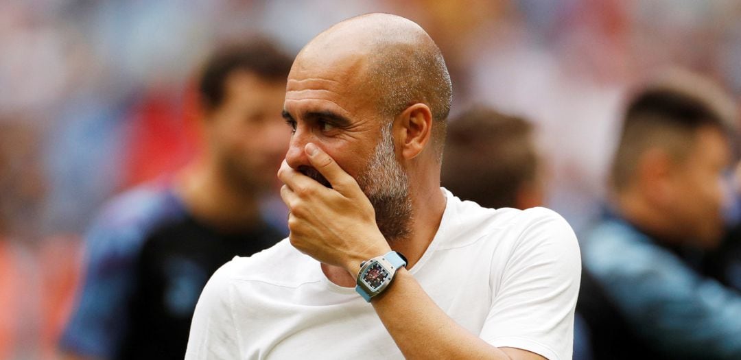 Guardiola, tras imponerse en los penaltis al Liverpool en la Community Shield