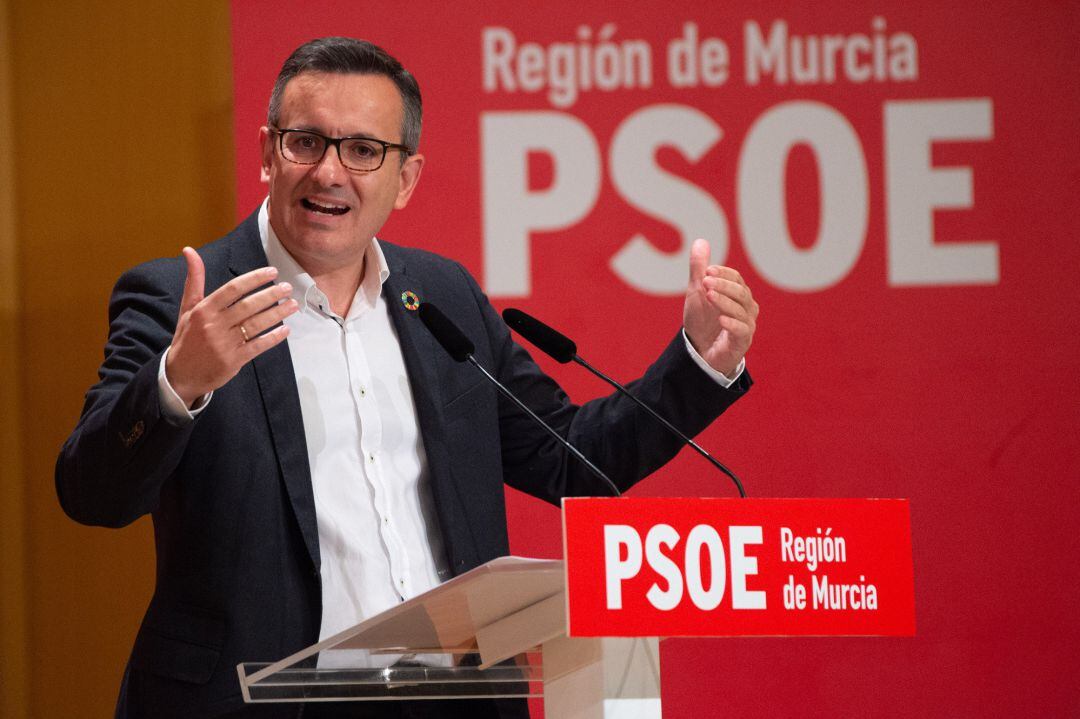 Secretario General del PSOE de la Región de Murcia, Diego Conesa 