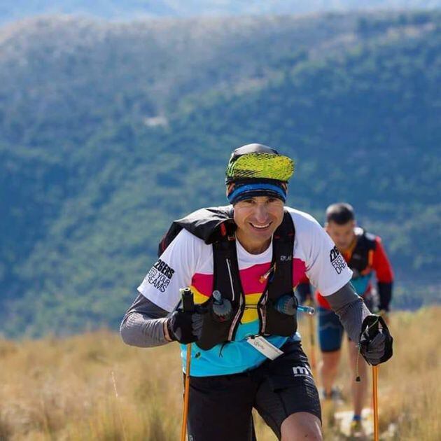 Corriendo por la montaña