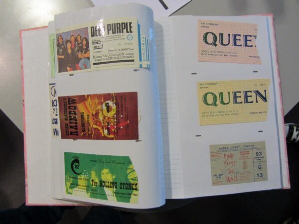 Pancho Varona nos trajo su colección de entradas