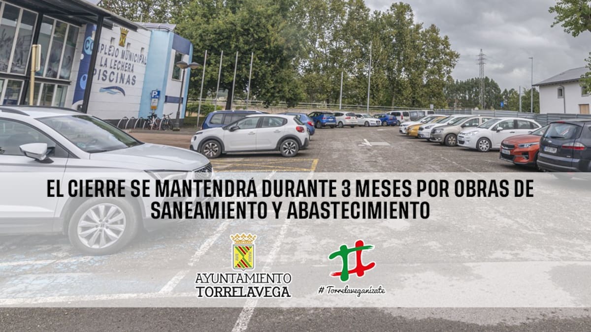 Las obras de saneamiento en La Lechera cierran el aparcamiento por tres meses y obligan a cortes de tráfico hasta el día 26