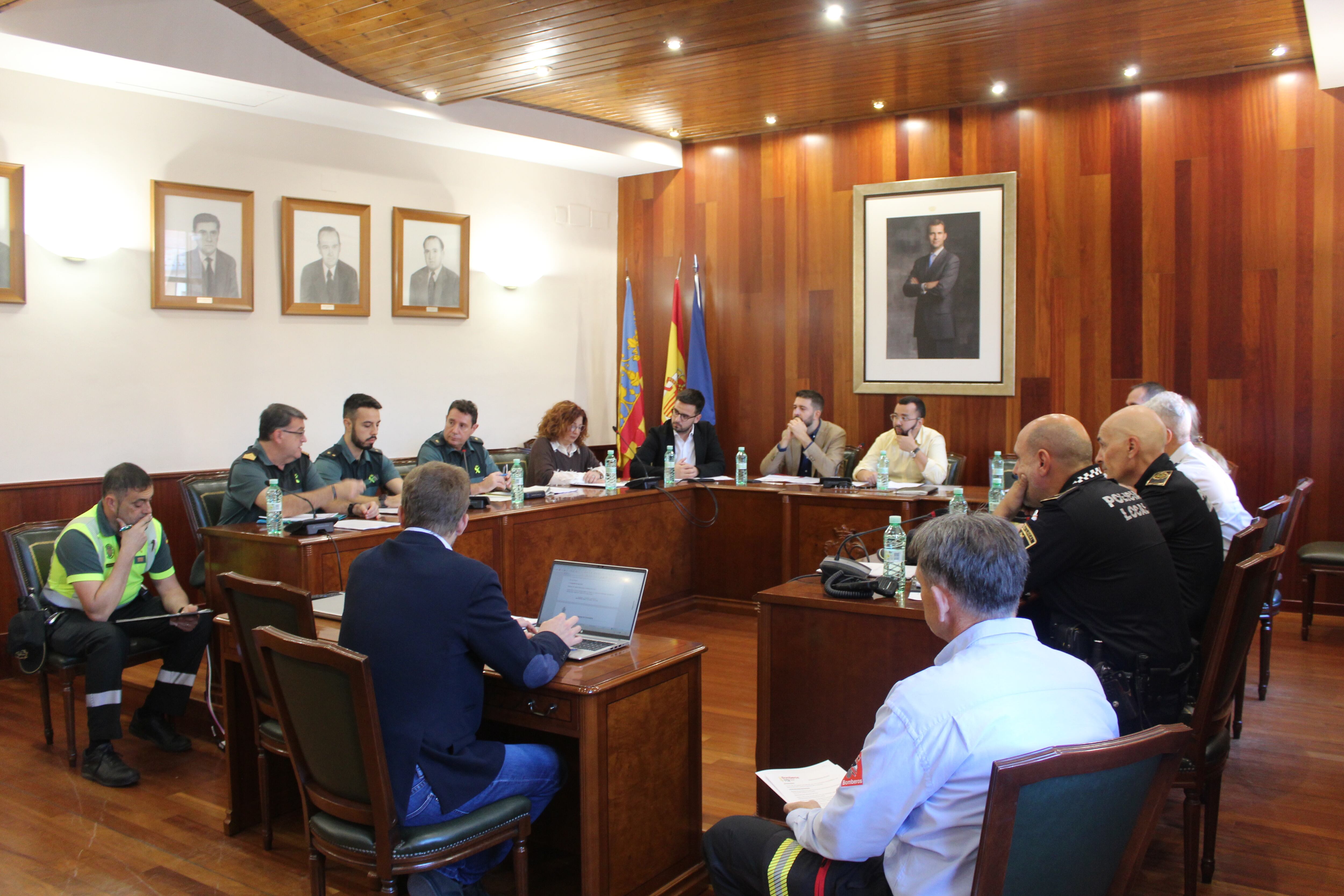 Junta de Seguridad Ciudadana de la Fira Tots Sants Cocentaina 2024