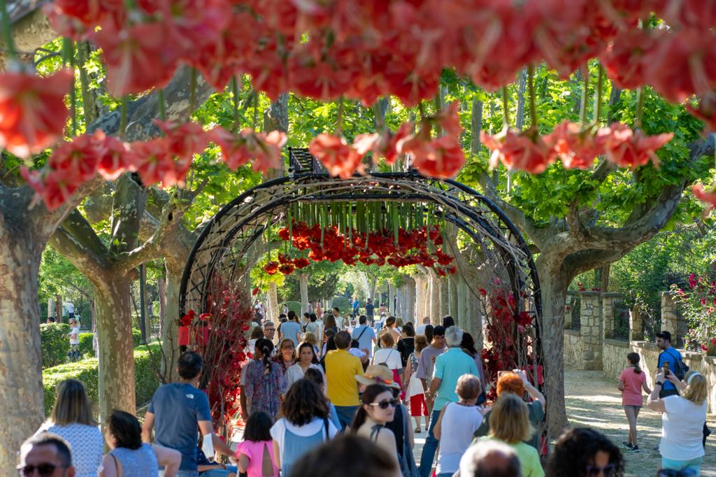 Festival Zaragoza Florece 2022. Imagen de Archivo