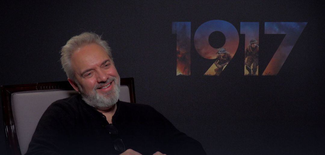 Sam Mendes en la última entrevista en la Cadena SER, en enero de 2020, cuando presentó &#039;1917&#039; en Madrid