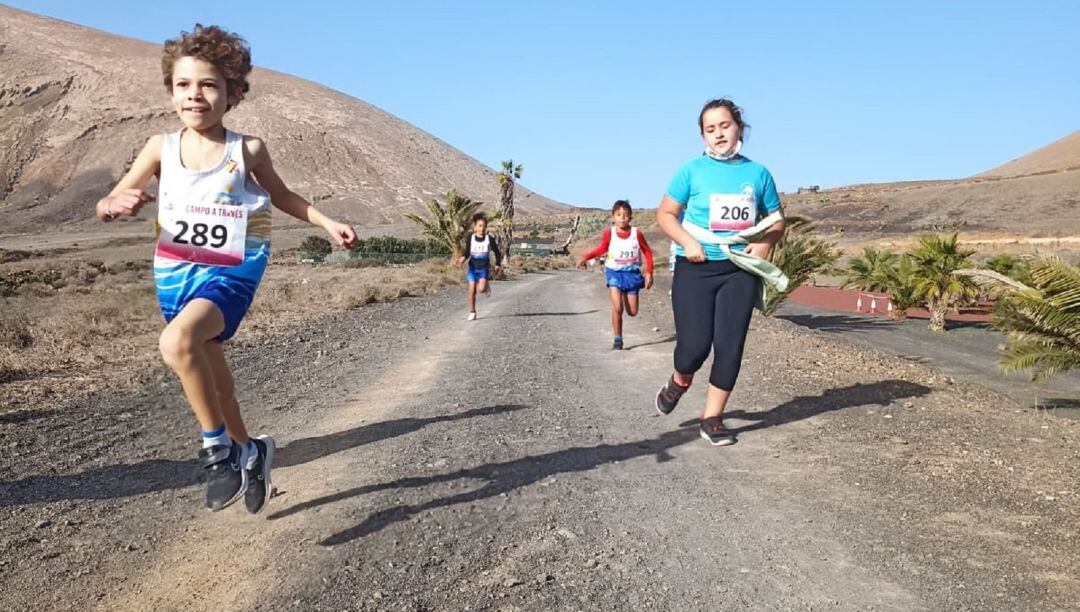 Algunos de los participantes del Puerto del Carmen.