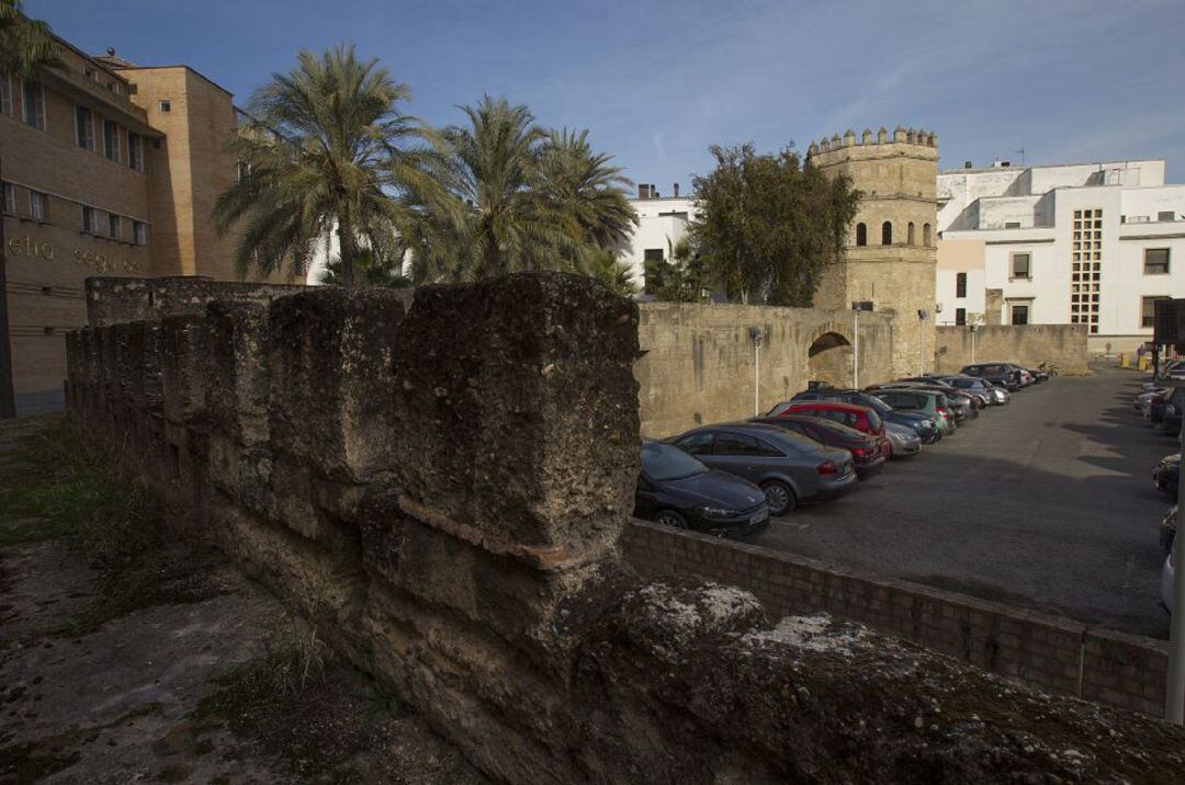 Antiguo aparcamiento en calle Santander, cuya concesión finalizó