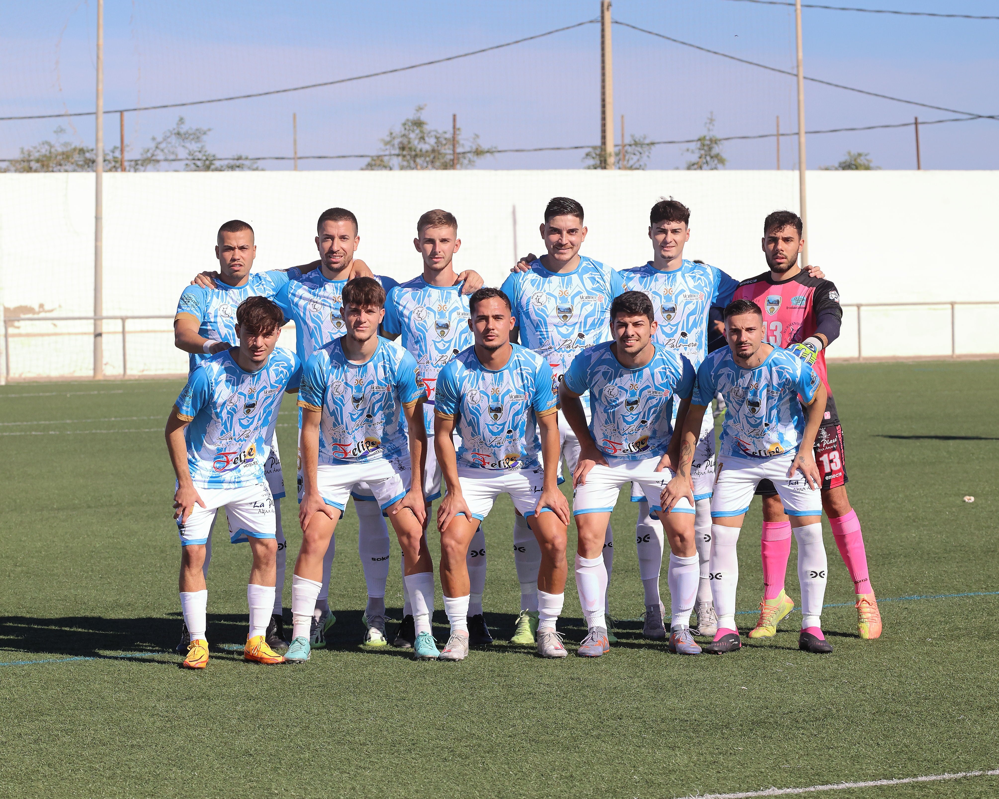 El once del Carboneras.