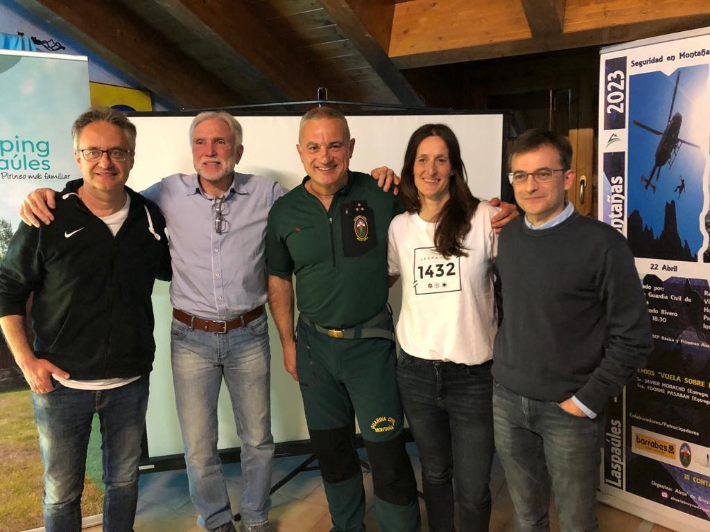 Lleno total en la primera jornada de Vuela sobre montañas en Laspaúles