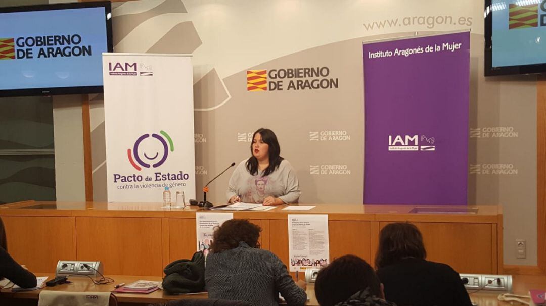 Natalia Salvo, directora del Instituto Aragonés de la Mujer