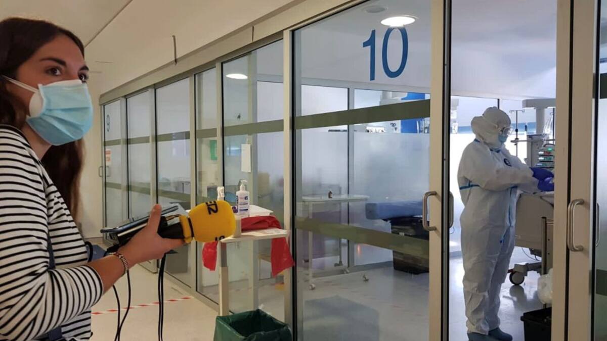 Los sonidos de la UCI de Covid de Ibiza: "Es como un hospital de batalla"