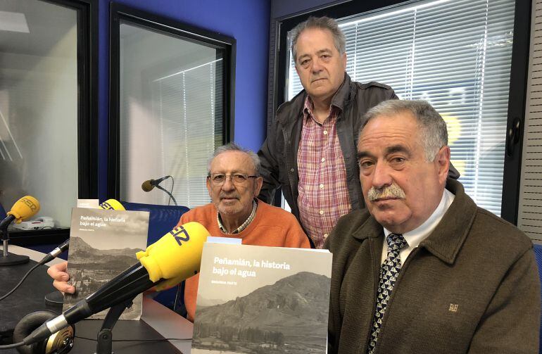 José Antón, Isidoro de la Fuente y Ángel Luis Martínez autores del estudio sobre Vegamián