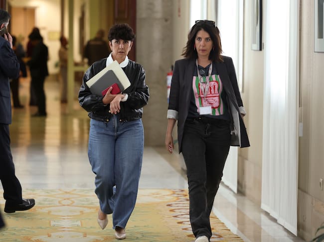 La diputada del PNV Maribel Vaquero en el Congreso de los Diputados.