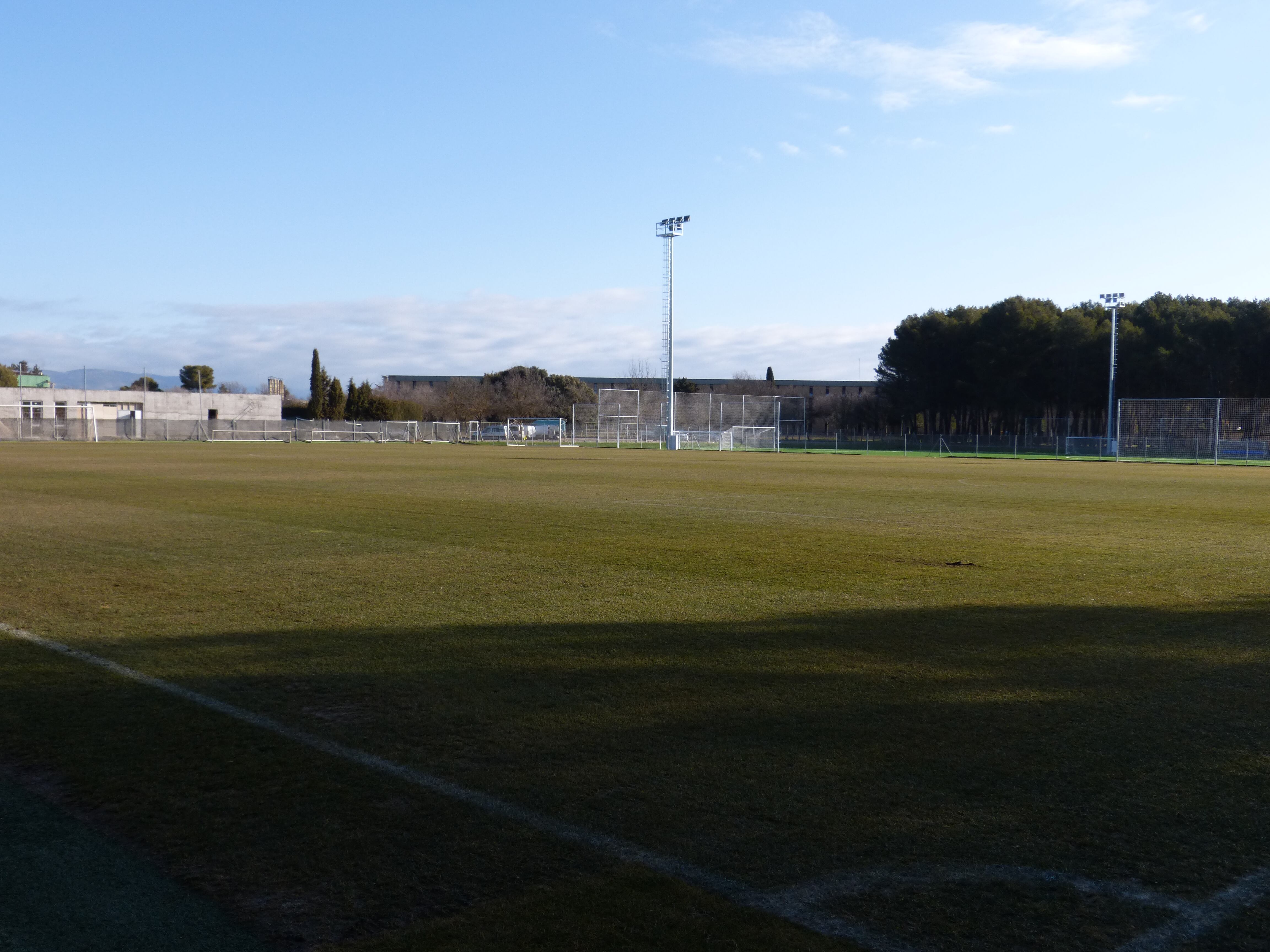 La Base Aragonesa de Fútbol cuenta con cuatro campos en el Pirámide
