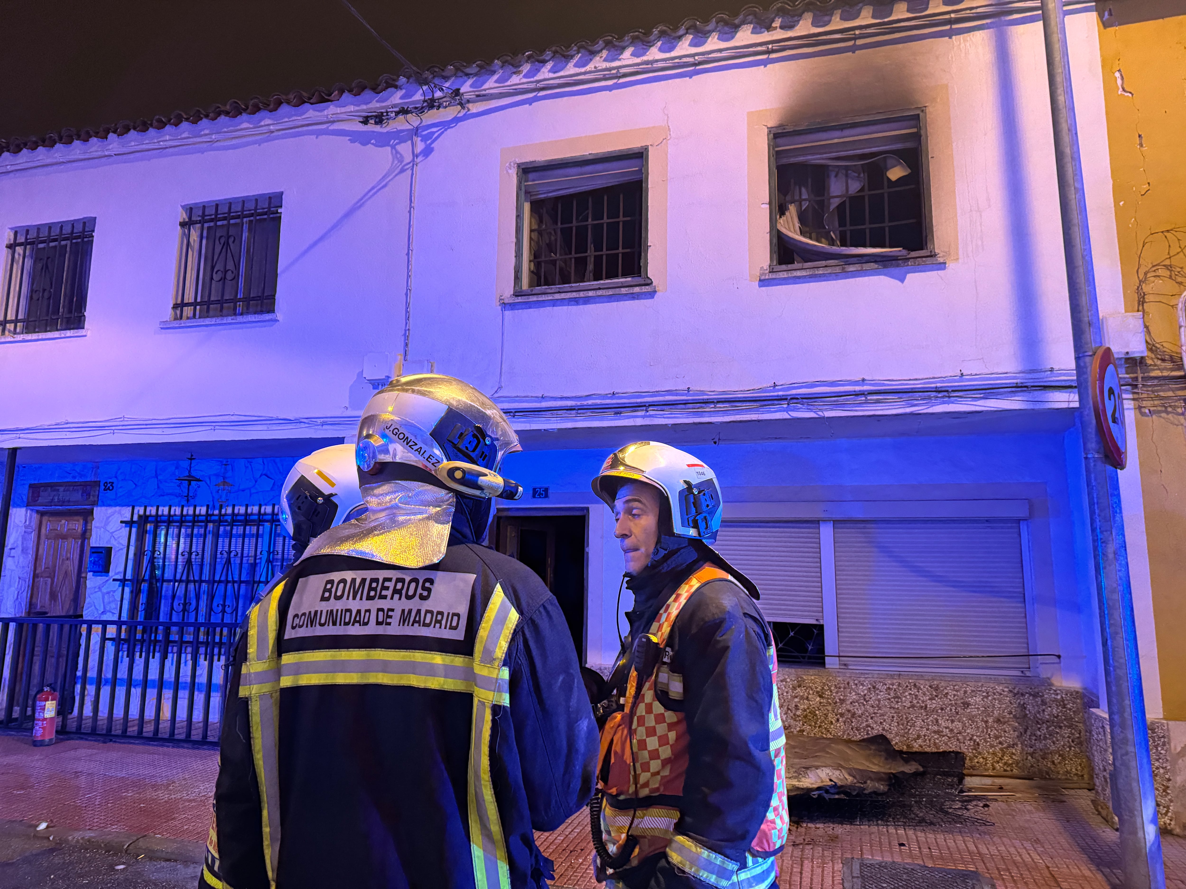 El suceso ocurría sobre la una de la madrugada de este viernes en una vivienda con planta baja y primera planta en la calle Estrella de Ciempozuelos