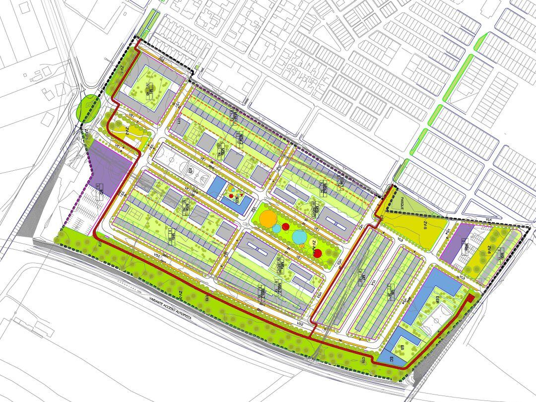 Imagen del proyecto aprobado de forma inicial en Guadalcacín