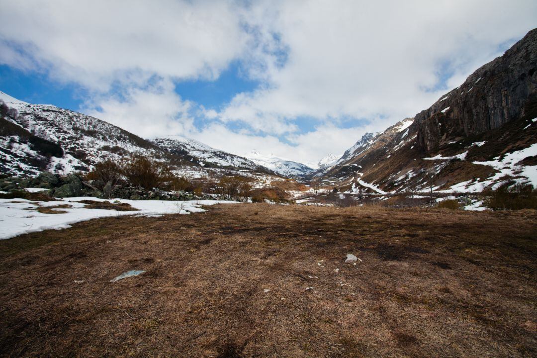 Paisaje del valle de Laciana